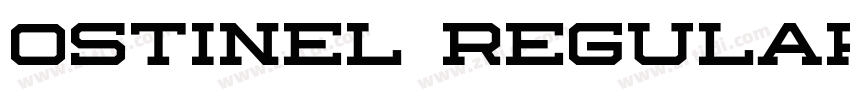 Ostinel Regular字体转换